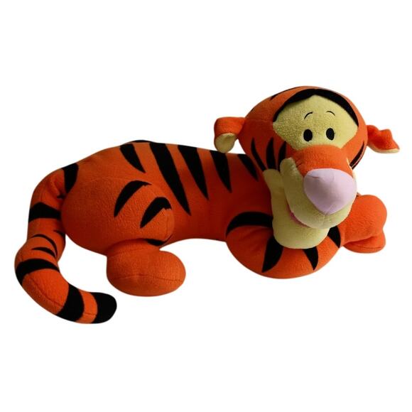 Vintage 2001 Fisher Price Disney Lounging Tigger Plush 30" long VGUC - Picture 1 of 12